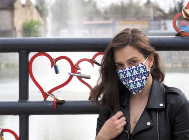 Logotrade promotional merchandise photo of: VENUS cotton face mask 1377165