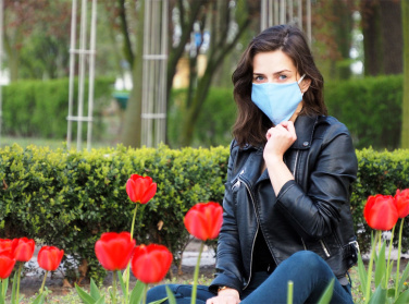 Logotrade promotional giveaway image of: VENUS cotton face mask 1377165