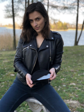 Logo trade promotional products picture of: MARS PRO cotton mask (size M) with pocket and HEPA filter 1380165