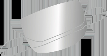 Logotrade promotional merchandise image of: ATENA clear face shield-mask for mouth and nose 1461162