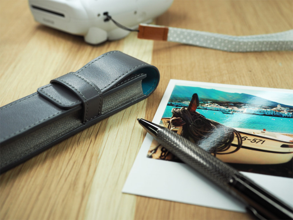 Logo trade advertising products image of: Pen case 1221119