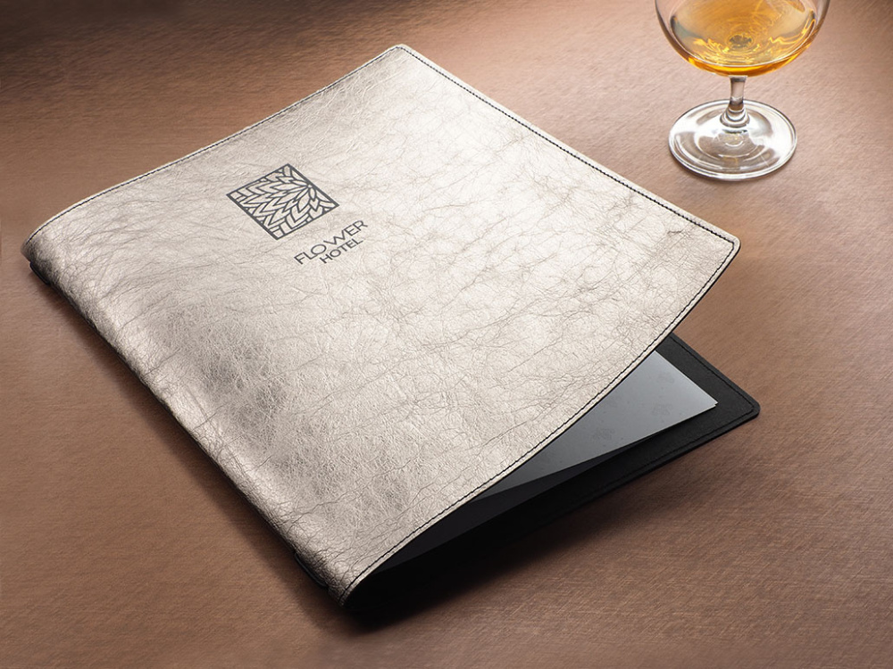 Logo trade corporate gifts image of: Menu cover Ambiente 1178265