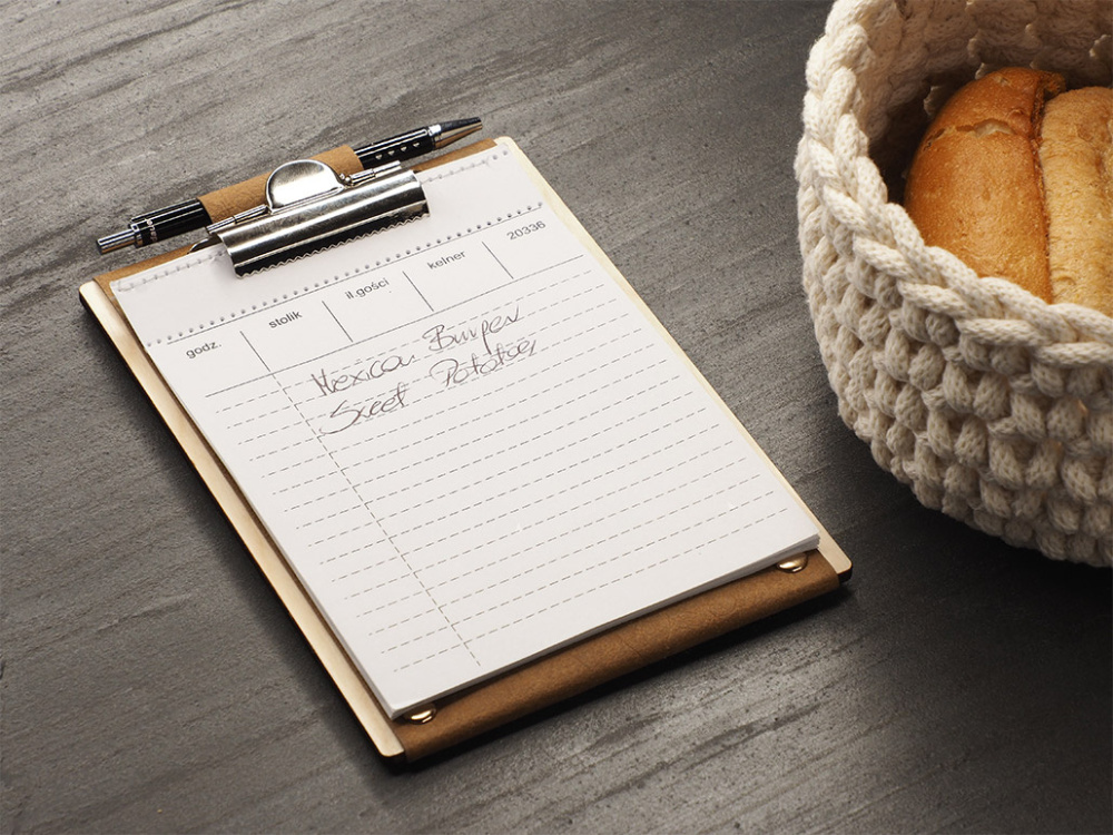 Logotrade promotional gift image of: Waiter notepad 1669121