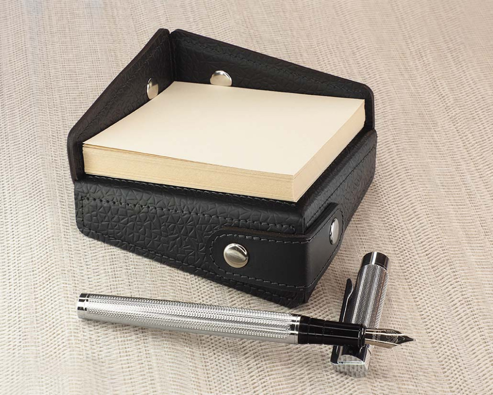 Logo trade promotional gifts image of:  Sticky notes box  1658281