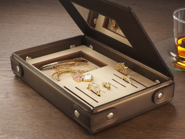 Logo trade corporate gifts image of: Jewellery box 1674094