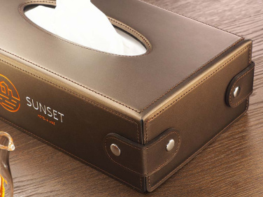 Logo trade promotional giveaways picture of: Tissue box 1673094