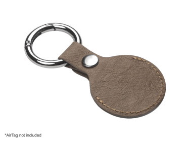 Logo trade promotional merchandise image of: Keyring with holder for AirTag 1914106