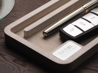 Logotrade promotional merchandise image of: Wooden desk organiser 1818121