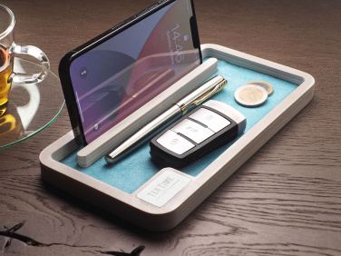 Logo trade advertising products image of: Wooden desk organiser 1818121