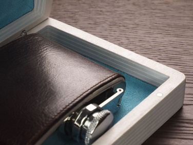 Logo trade promotional giveaways picture of: Wooden box 1819121