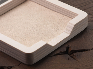 Logotrade promotional product picture of: Wooden memo card box 1832121