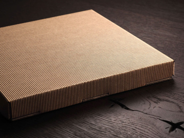 Logo trade promotional products image of: Wooden memo card box 1832121