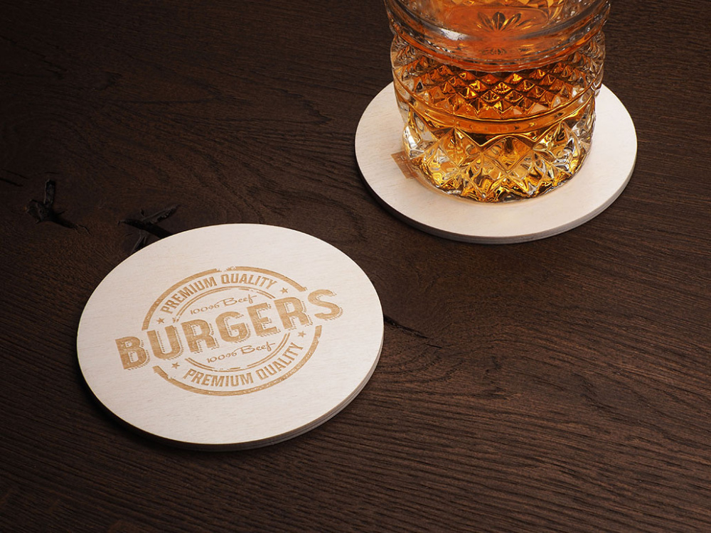 Logo trade promotional gift photo of: Coaster 1047121