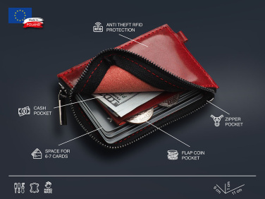 Logo trade corporate gifts picture of: Wallet 1935141