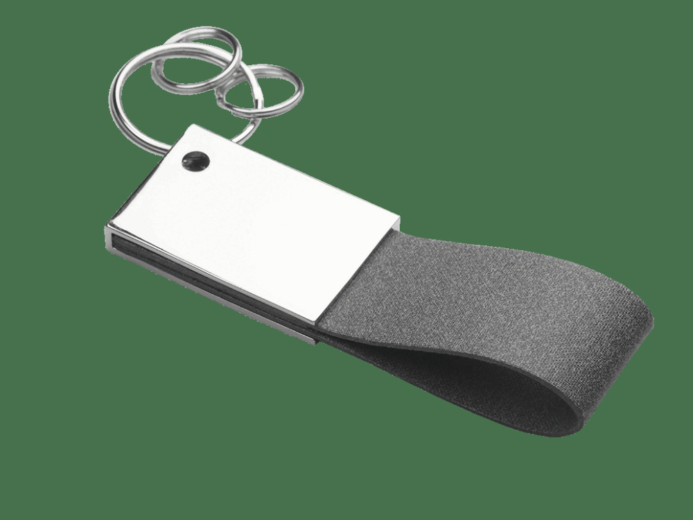 Logo trade business gifts image of: Keyring 909323