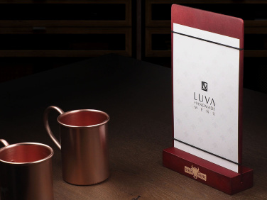 Logo trade corporate gifts image of: Promo menu 1867121