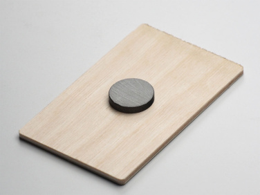 Logo trade corporate gift photo of: Wooden magnet 2034121