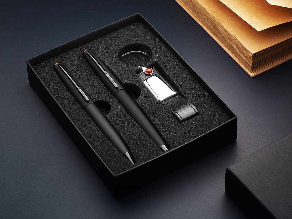 Logo trade promotional gift photo of: Amber set 1331036