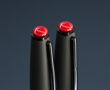 Logo trade promotional product photo of: Coral stone Pen set 1285036