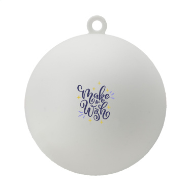 Logo trade advertising products image of: Christmas Bauble Ø 7 cm Recycled PP - Made in Europe
