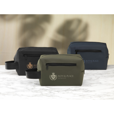 Logotrade promotional merchandise image of: LeLennon RCS Recycled PU Toiletry Bag
