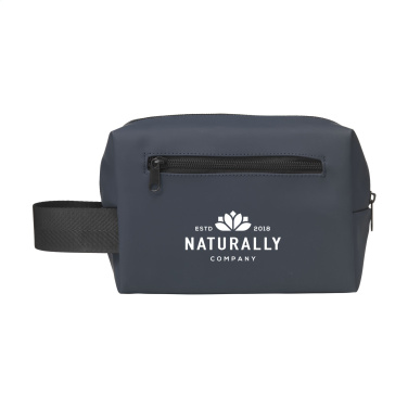 Logo trade promotional merchandise image of: LeLennon RCS Recycled PU Toiletry Bag