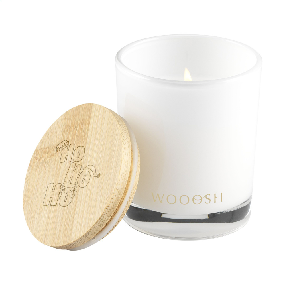 Logotrade promotional giveaway picture of: Wooosh Scented Candle Sweet Vanilla X-Mas