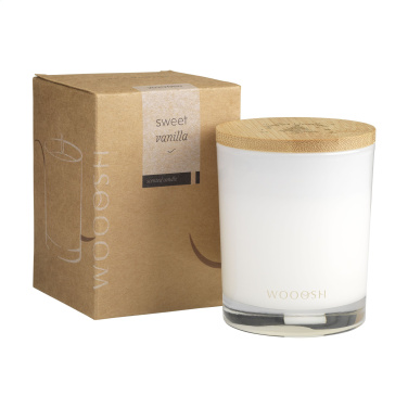 Logo trade corporate gifts image of: Wooosh Scented Candle Sweet Vanilla X-Mas