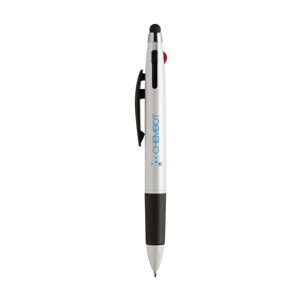 Logo trade promotional giveaway photo of: Triple Touch stylus pen