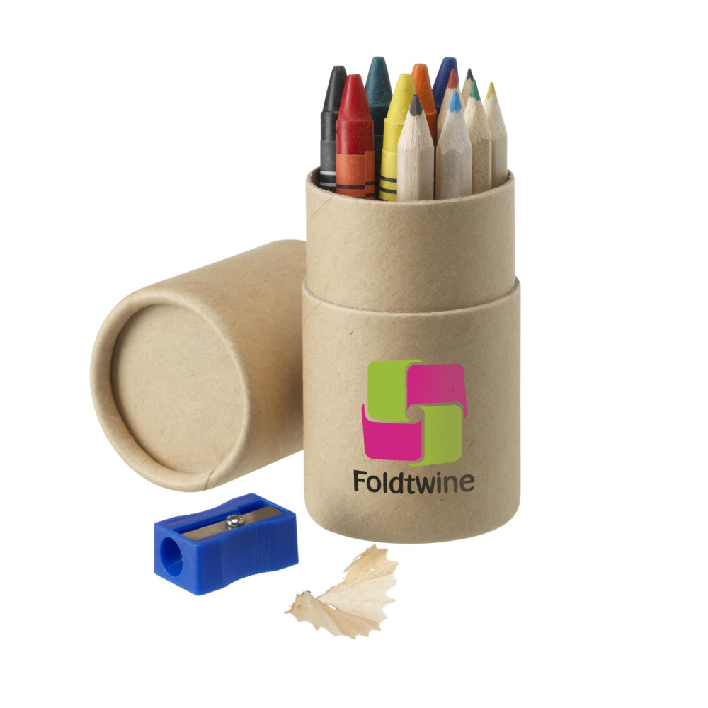Logo trade promotional products image of: ColourJoy crayons