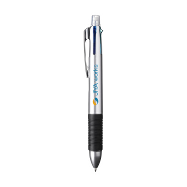 Logo trade business gifts image of: Quintet 5-in-1 pen pencil
