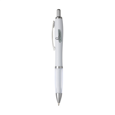 Logotrade promotional giveaway image of: Athos White pen