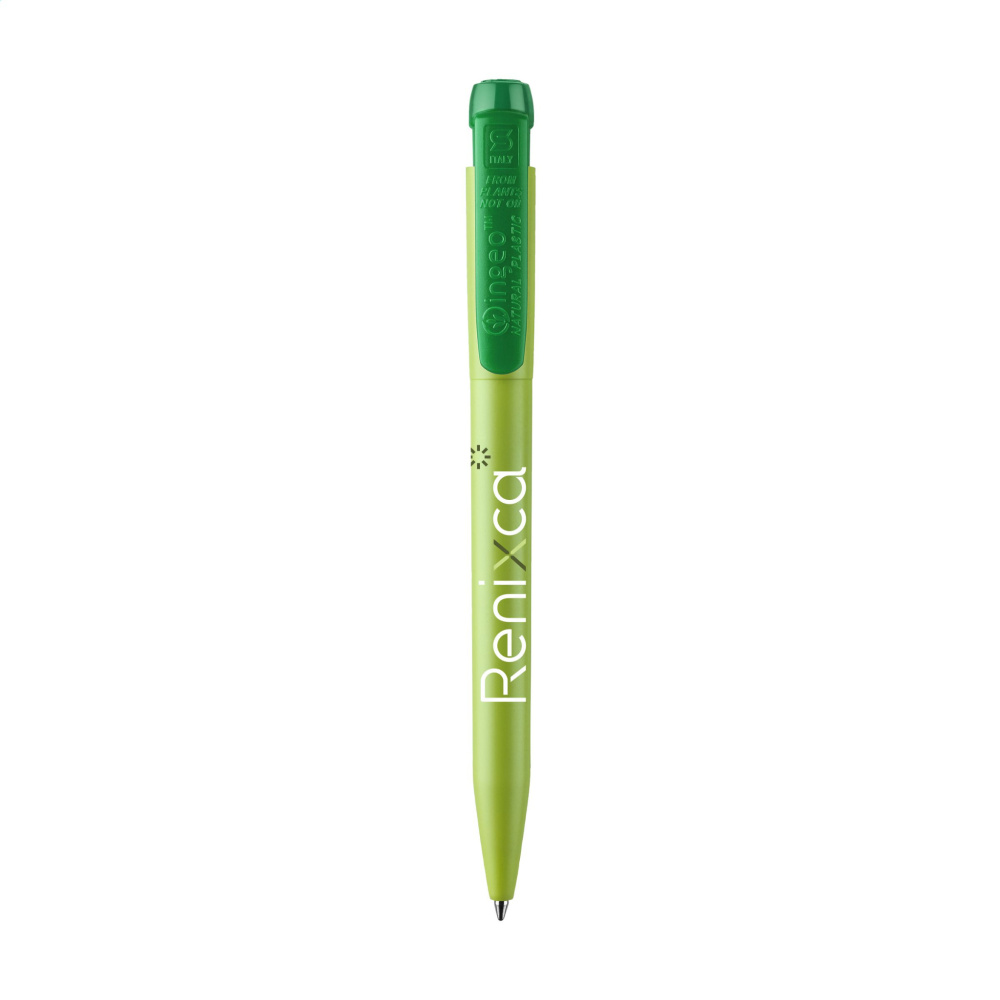 Logotrade business gift image of: Stilolinea Ingeo Pen Green Office