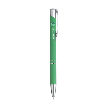 Logotrade promotional gift picture of: Ebony Soft Touch Accent pen