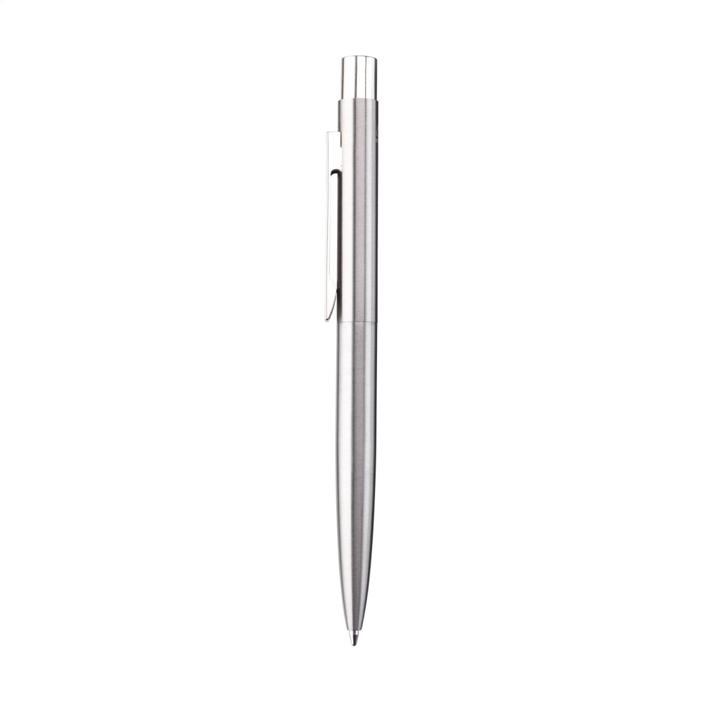 Logo trade promotional giveaways image of: Bellamy Pen Recycled Stainless Steel
