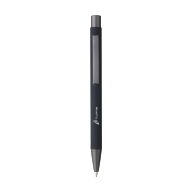Logo trade promotional items image of: Brady Soft Touch Recycled Alu pens
