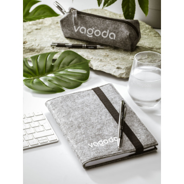 Logotrade promotional gift image of: Pencil Case GRS RPET Felt