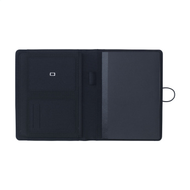 Logo trade promotional products image of: Quest Portfolio RPET A5 document folder