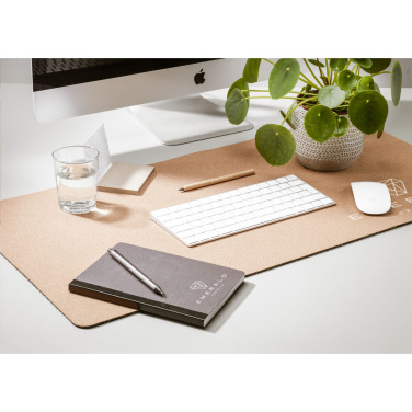 Logotrade promotional item picture of: Faro Cork Deskpad