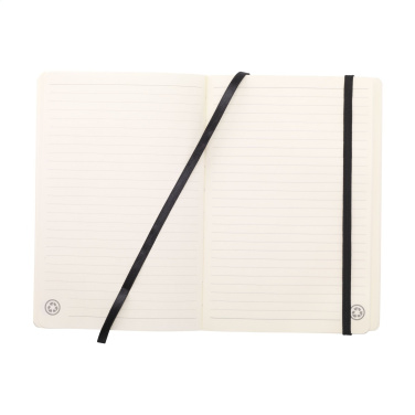 Logotrade promotional items photo of: Monti Recycled Leather - Paper Notebook A5