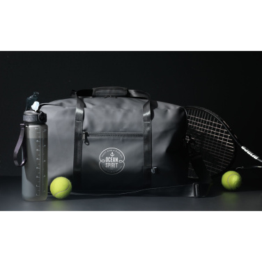Logotrade promotional item image of: Lennon RCS Recycled PU Sports-/Travelbag