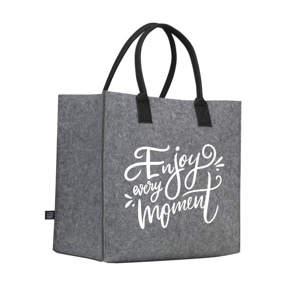 Logo trade promotional gift photo of: BigShopper Argus GRS RPET Felt