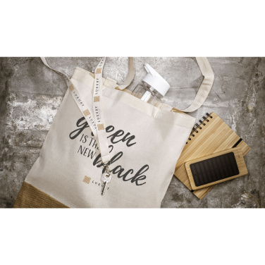 Logo trade advertising product photo of: Combi Organic Shopper (160 g/m²) bag