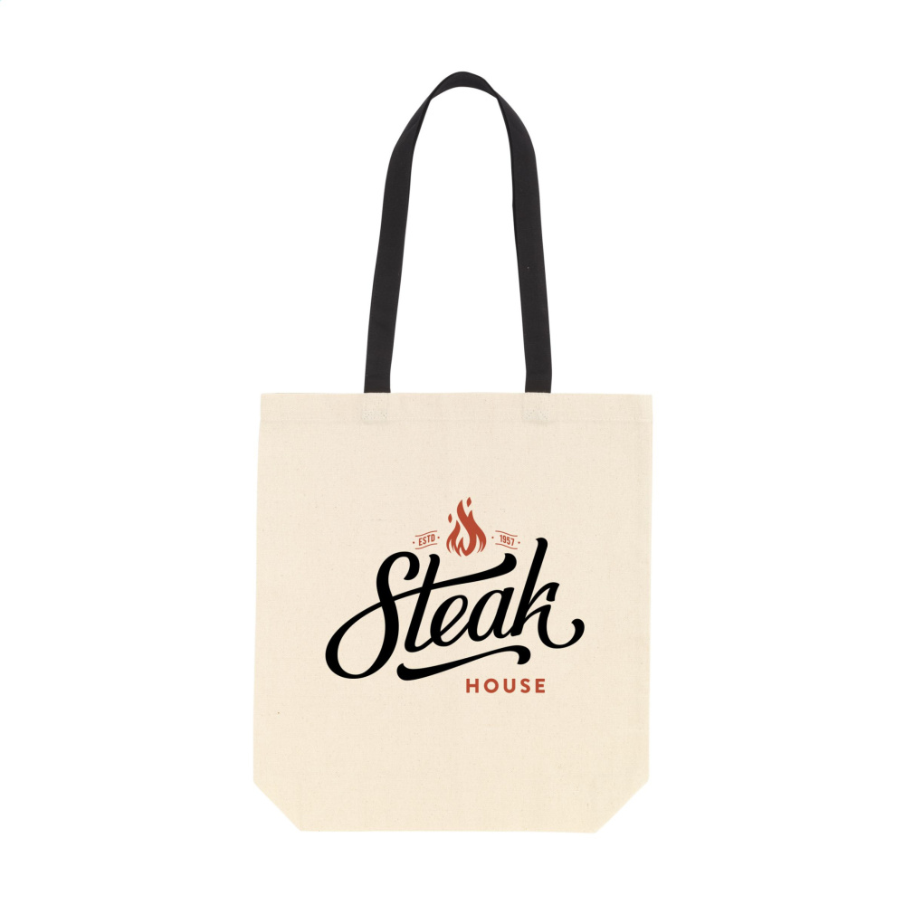Logo trade promotional gift photo of: Canvas Shoppy Colour (220 g/m²) bag