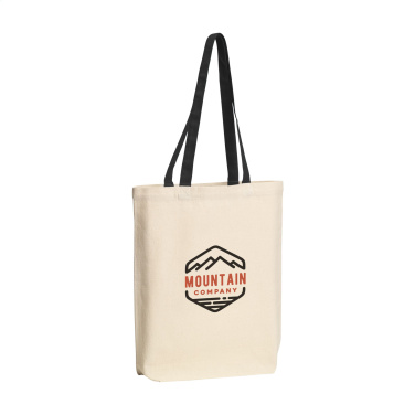 Logo trade promotional giveaway photo of: Canvas Shoppy Colour (220 g/m²) bag