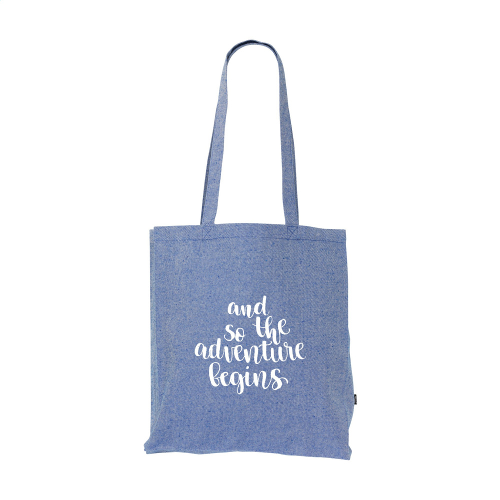 Logo trade promotional gifts image of: Melange Shopper GRS Recycled Canvas (280 g/m²) bag