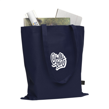 Logo trade business gift photo of: Shopper GRS RPET (80 g/m²) shopping bag