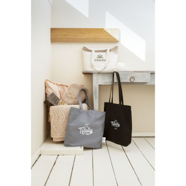 Logo trade corporate gift photo of: Wolkat Rabat Recycled Textile Shopper