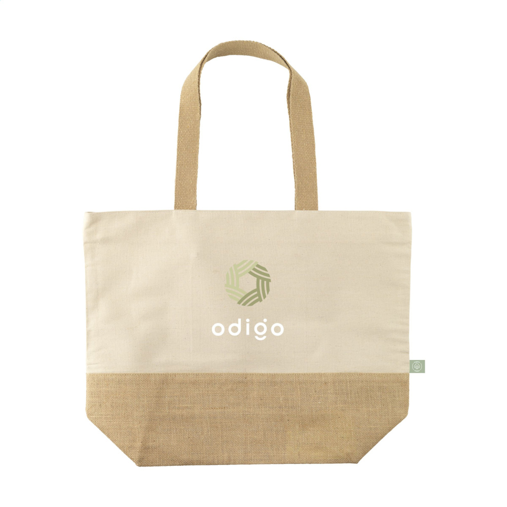 Logo trade promotional giveaways picture of: Cancun Beachbag Organic Cotton (320 g/m²)