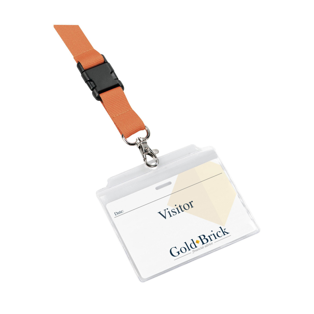 Logo trade business gift photo of: Transparent holder